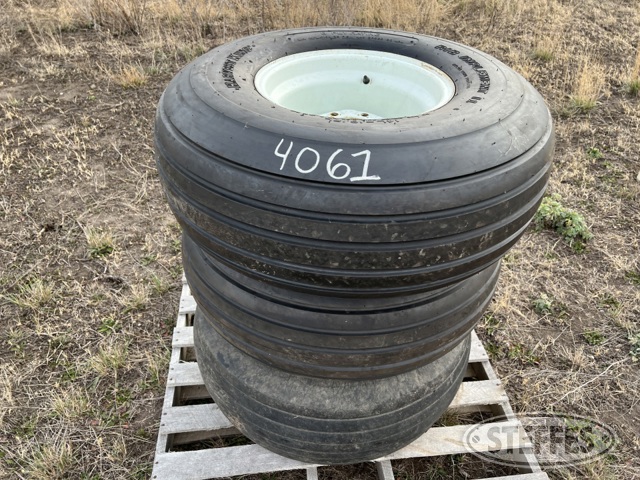 (3) 14L-16.1 flotation tires